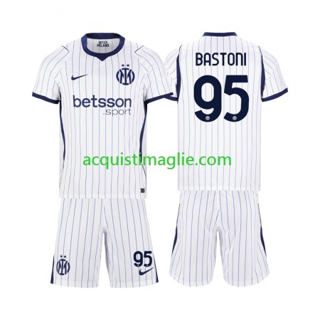 Divisa di Calcio Inter Milan Alessandro Bastoni 95 Bambino Trasferta 2026/2027